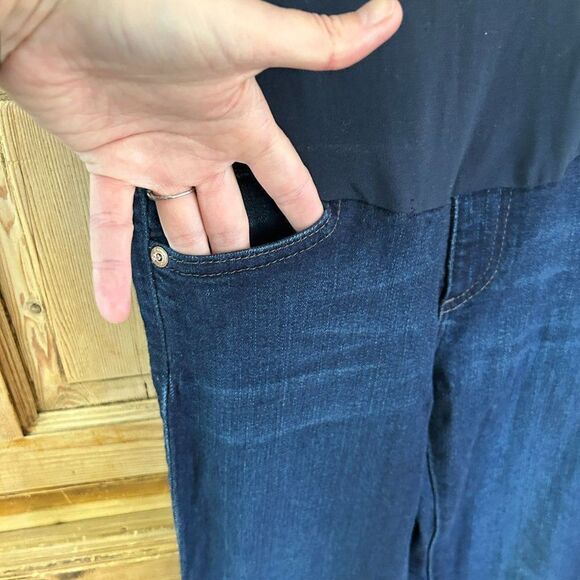 Adriano Goldschmied 27 Regular Maternity Jeans Straight Leg - Picture 3 of 8